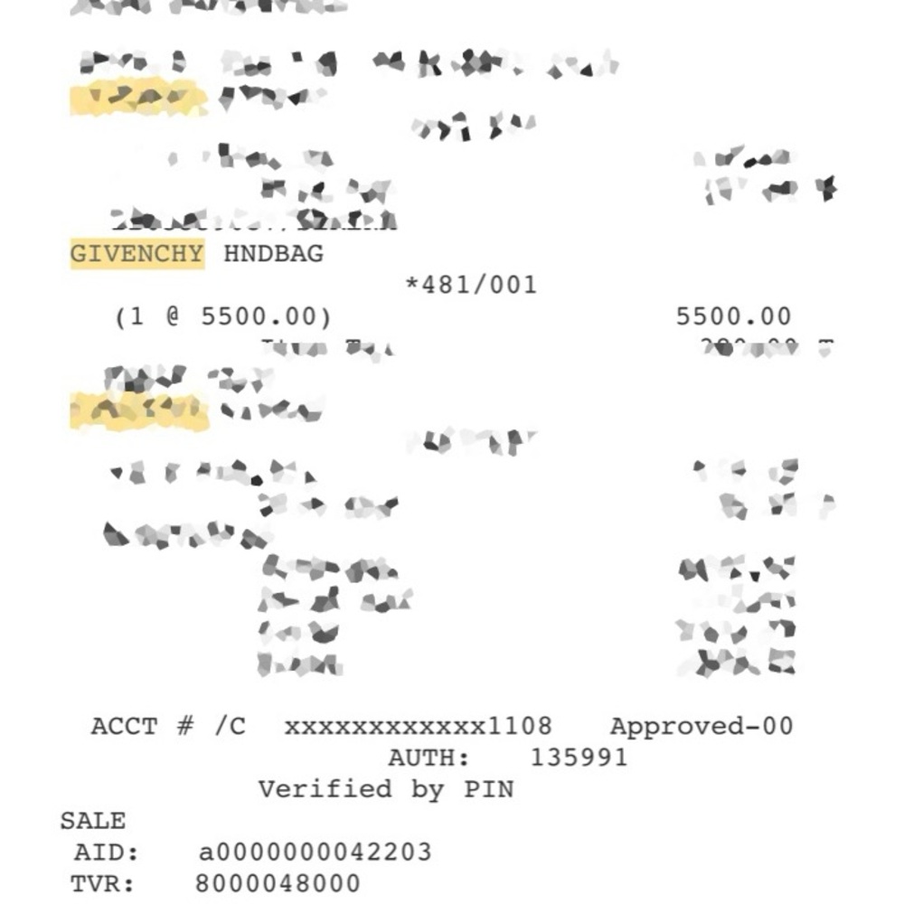 Authentic Givenchy Horizon Mini Python *Receipt I… - image 3
